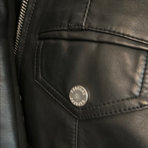 Express Black Leather Jacket - Picture 5 of 5
